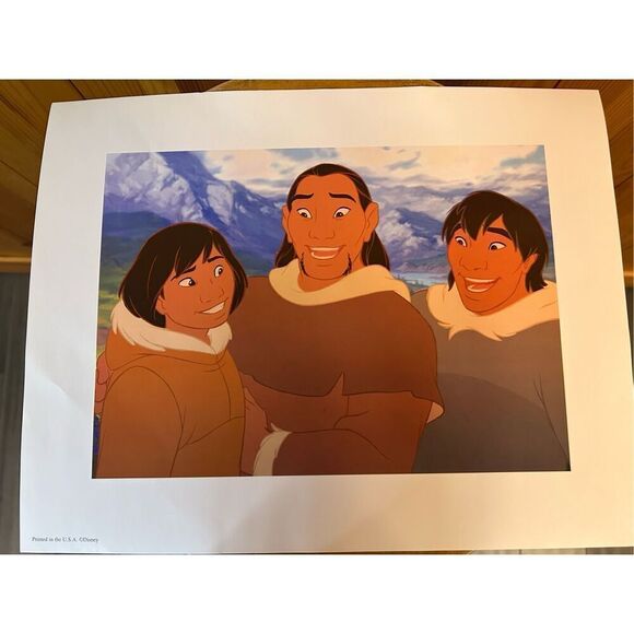 WALT DISNEY Pictures Presents BROTHER BEAR 4 lithographs 14x11 - Picture 9 of 10